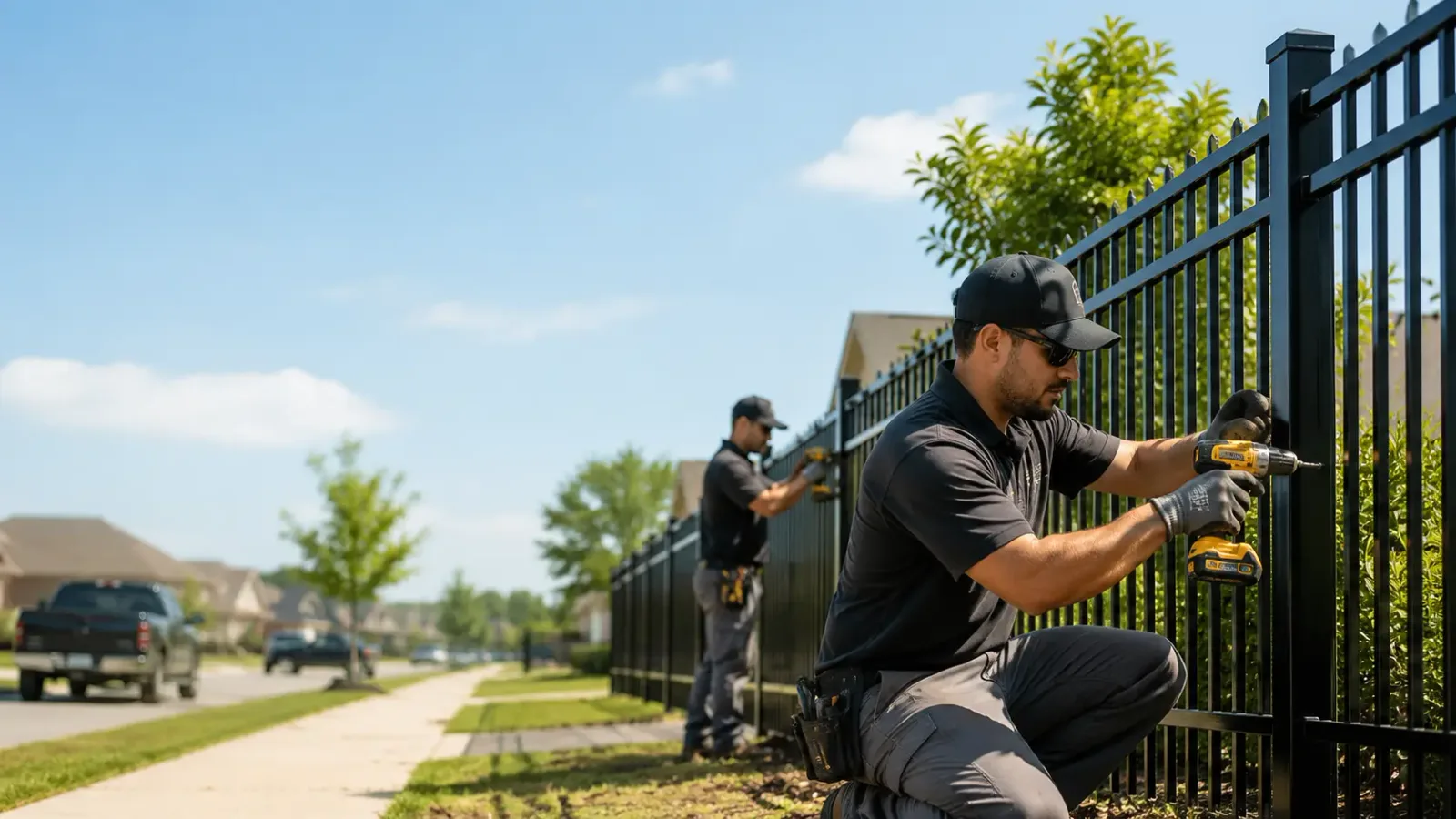 Metal Fence Installation in Granville, IA